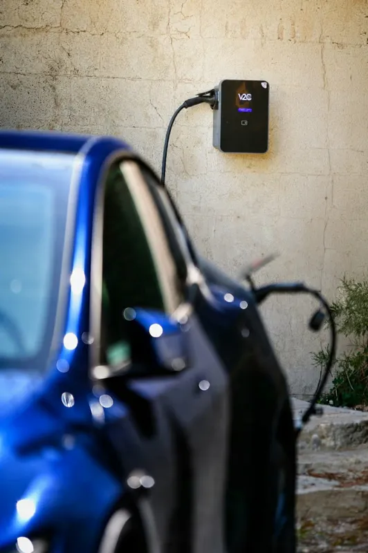borne de recharge